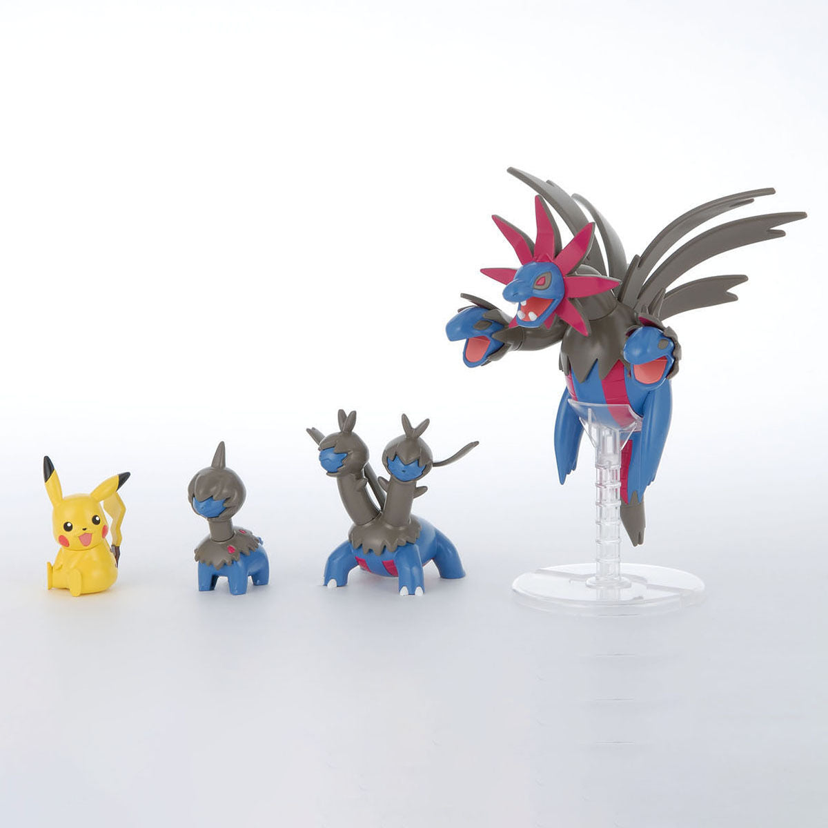 Pokemon Plastic Model Collection No. 22 Evolution Series Hydreigon Evolution Set