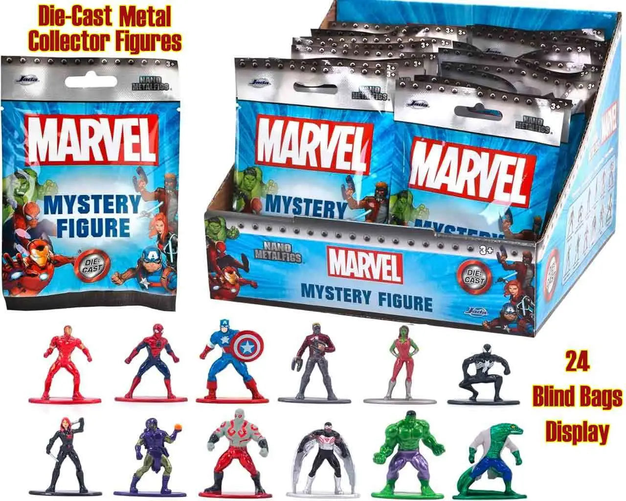 Marvel - Nano Metal Figures Blind Bag Display (24)