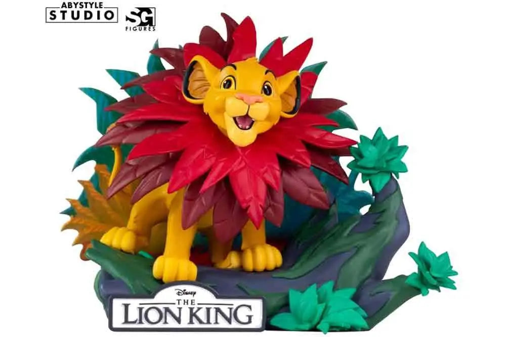 DISNEY THE LION KING SIMBA SUPER FIGURE COLLECTION 1/10 PVC STATUE