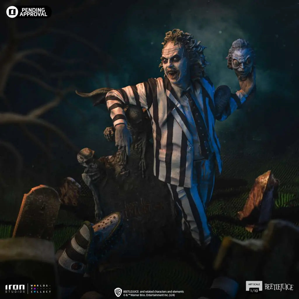 BEETLEJUICE 1/10 STATUE