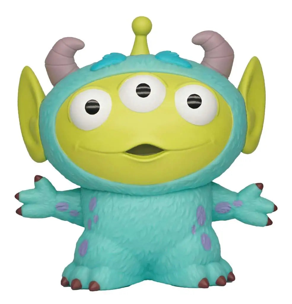 TOY STORY ALIEN SULLEY FIGURAL BANK