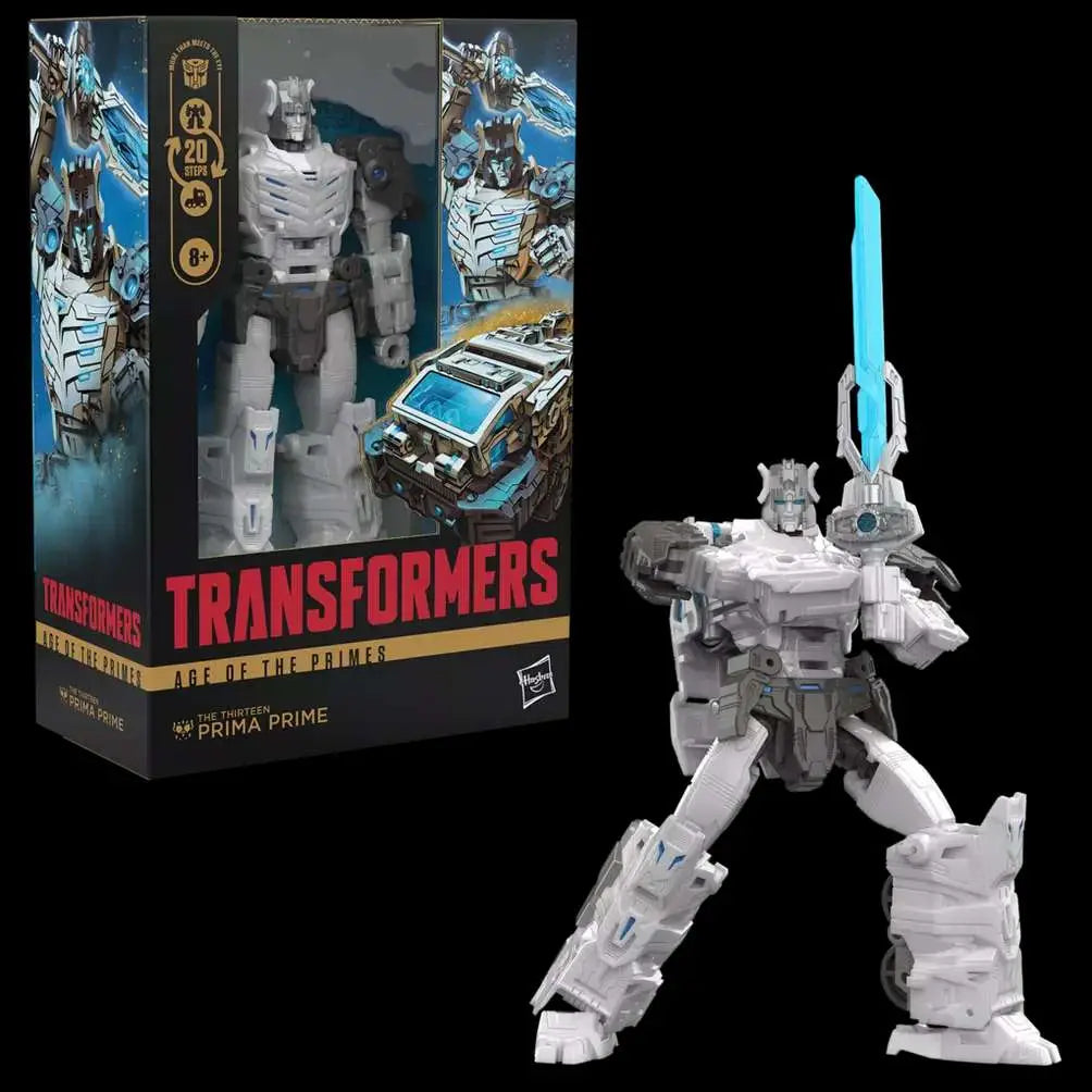 TRANSFORMERS AGE OF THE PRIMES PRIMA PRIME ACTION FIGURE