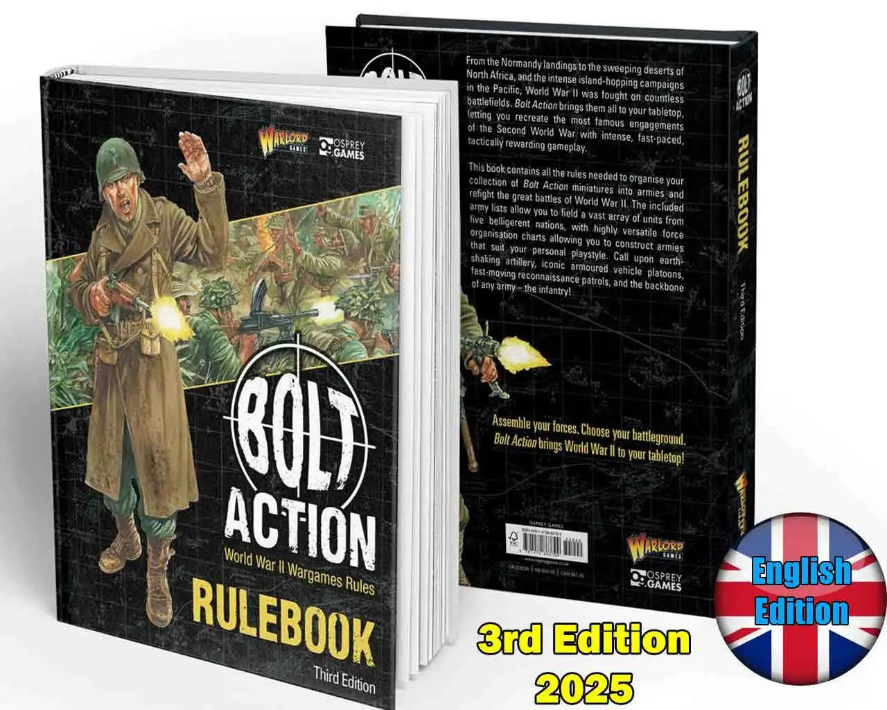 BOLT ACTION 3RD EDITION RULEBOOK ENGLISH
