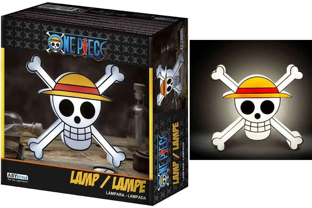 ONE PIECE STRAW HAT JOLLY ROGER LAMP