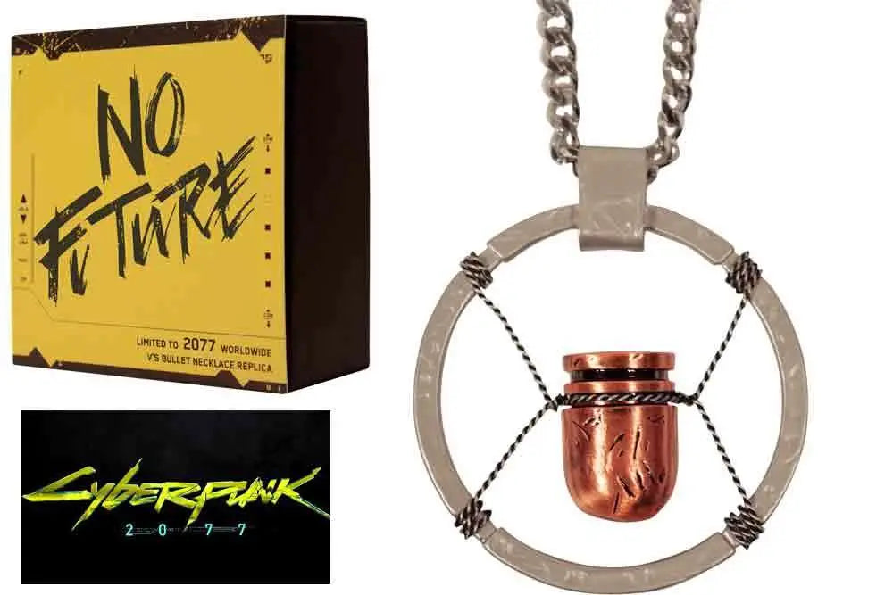 CYBERPUNK 2077 V’S BULLET NECKLACE