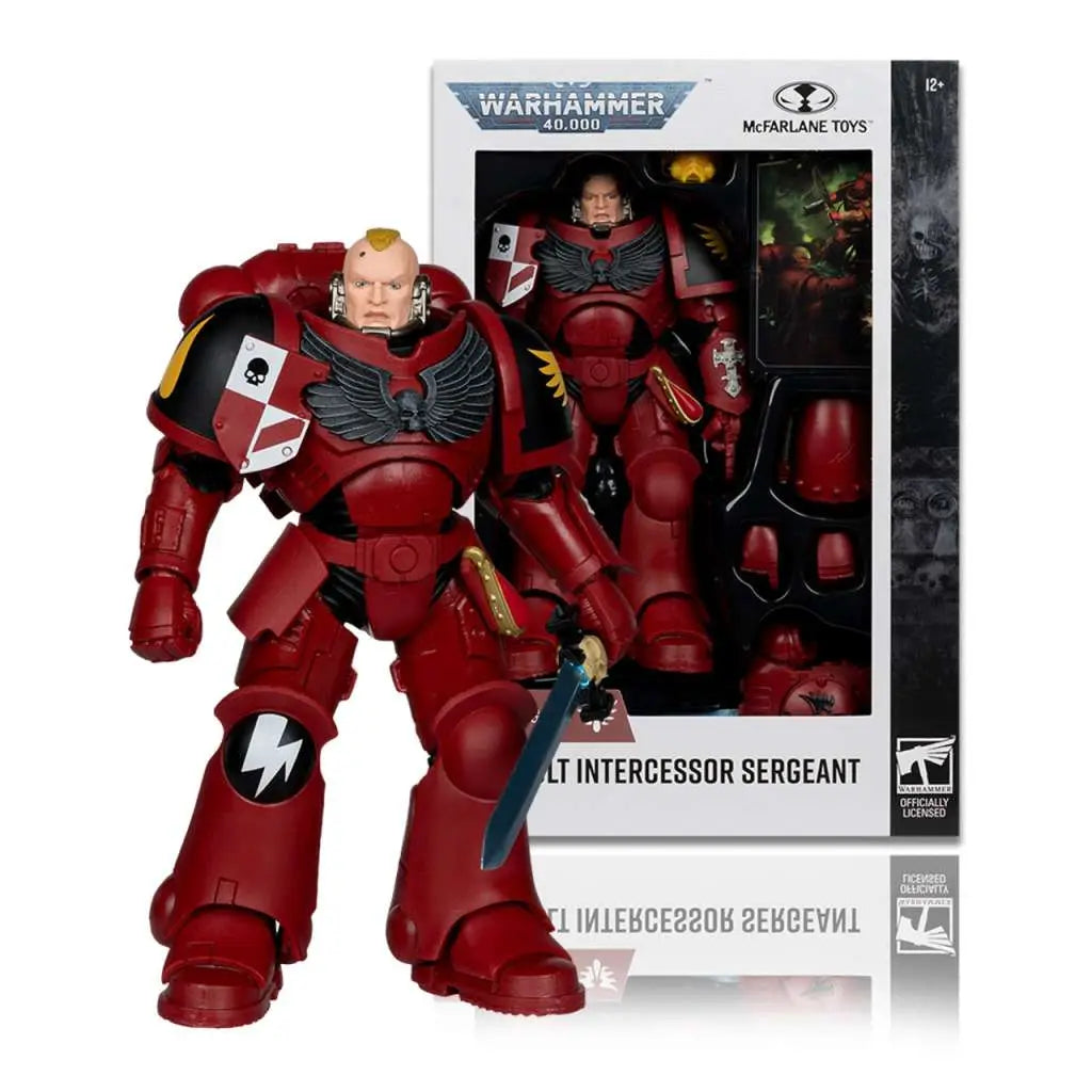 WARHAMMER 40000 WAVE 11 ASSAULT INTERCESSOR SERGEANT BLOOD ANGEL AF