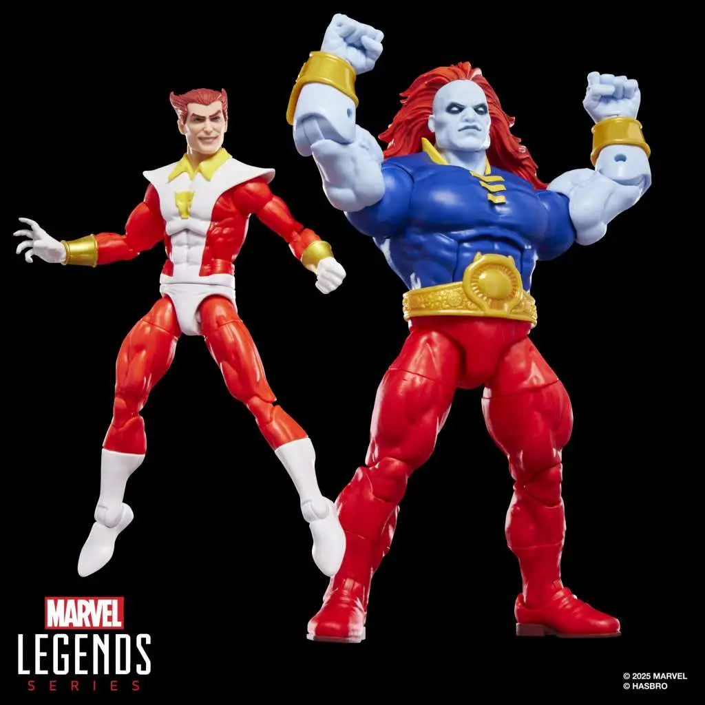 MARVEL LEGENDS STARFOX AND CHAMPION OF THE UNIVERSE ACTION FIGURES