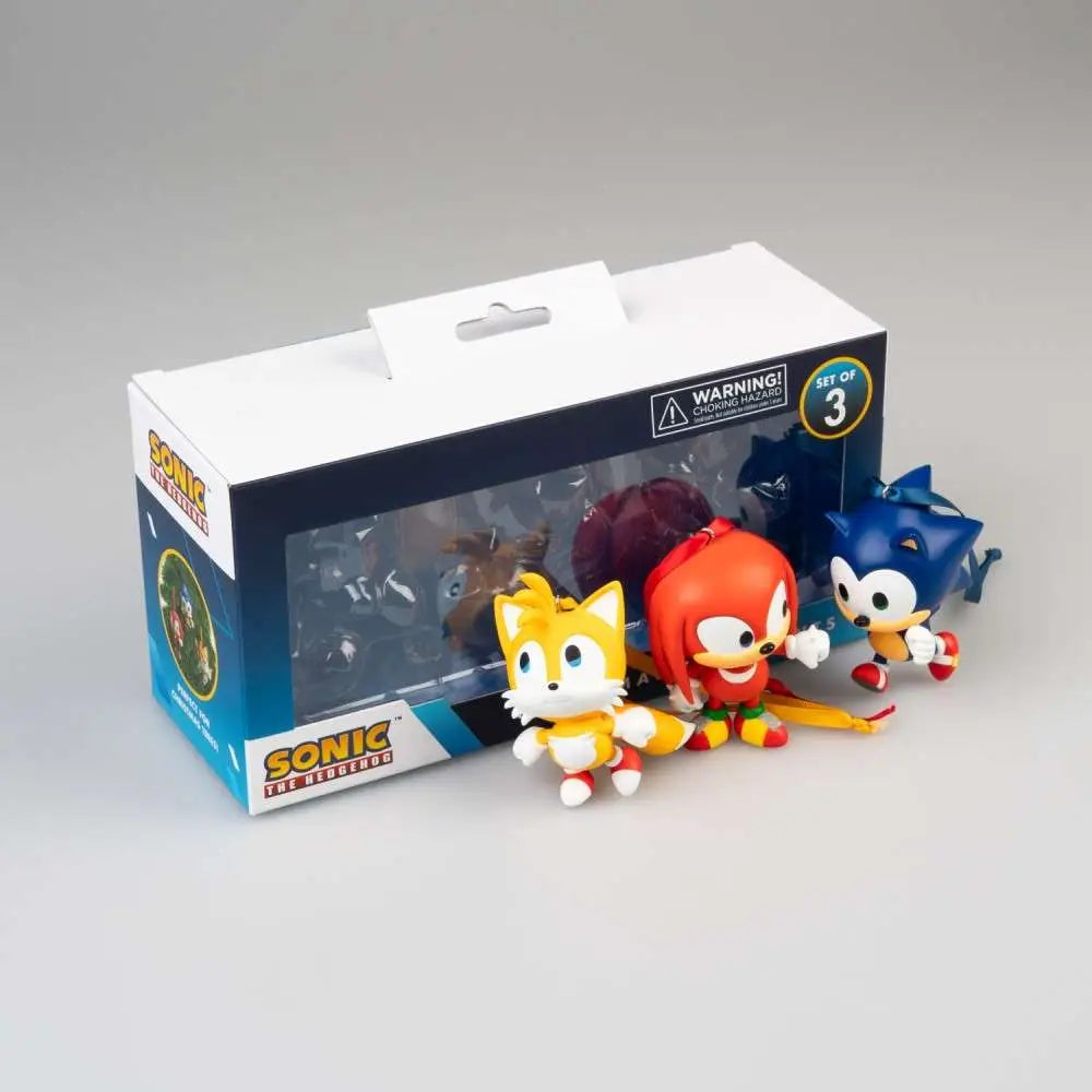 SONIC CHRISTMAS DECORATION SET (3)