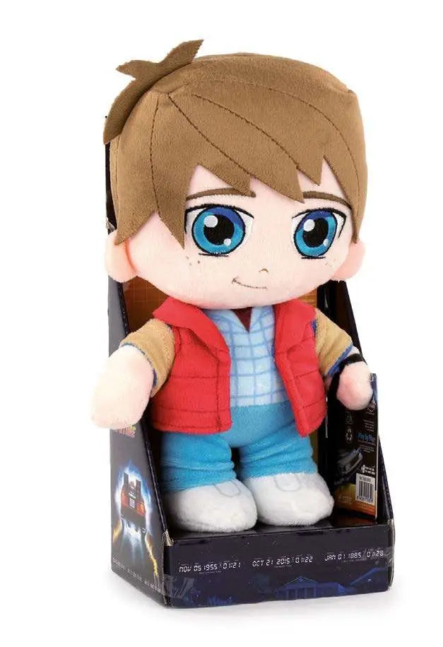 BACK TO THE FUTURE MARTY BEANIES PLUSH IN DISPLAY