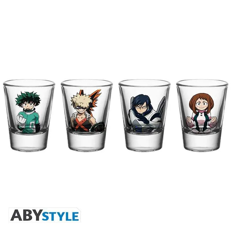 MY HERO ACADEMIA HEROES SHOOTERS SET (4x)