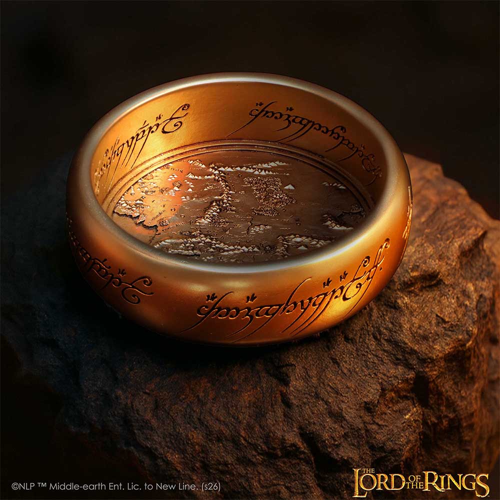 THE LORD OF THE RINGS THE ONE RING TRINKET DISH