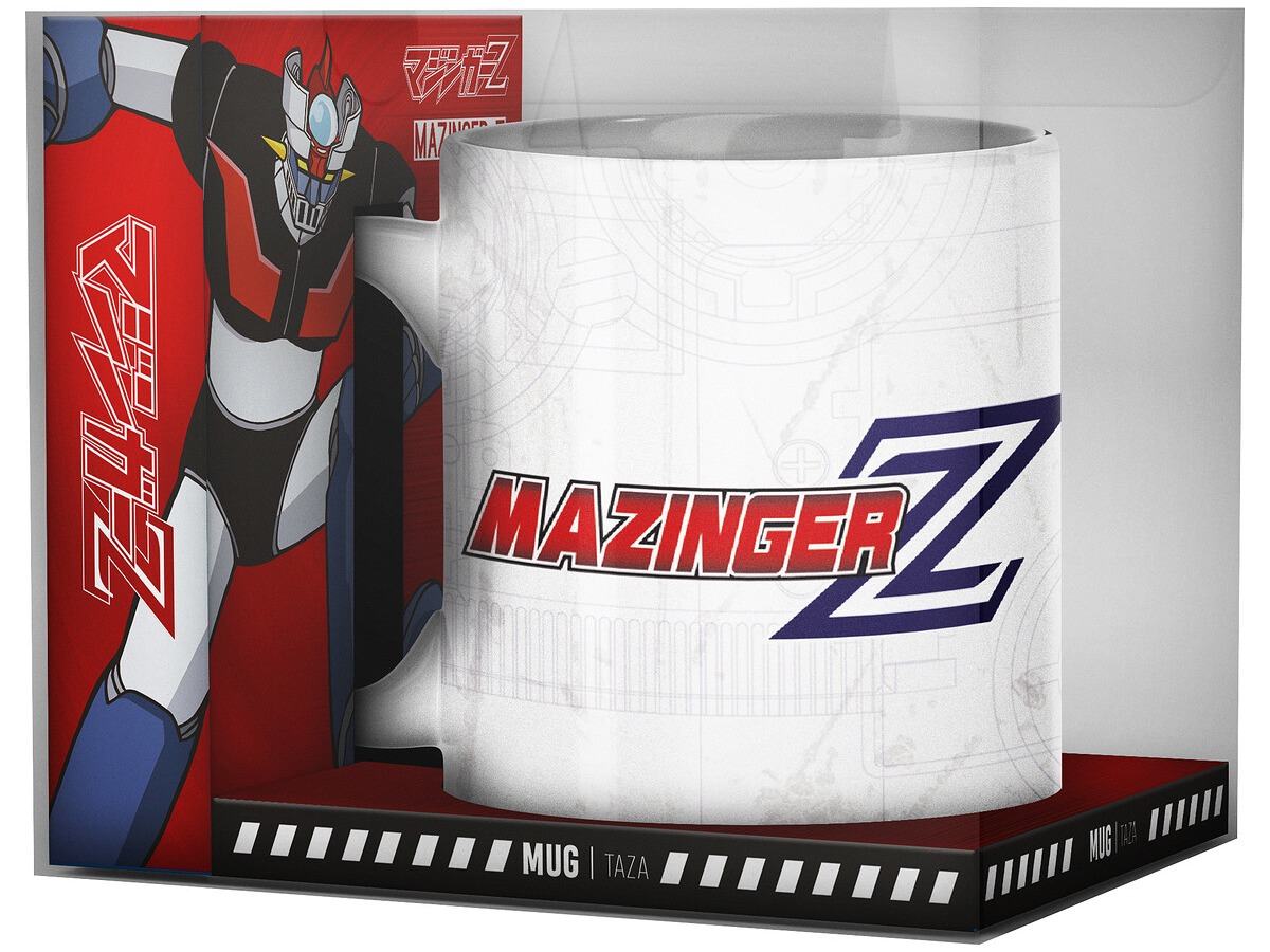 MAZINGER Z WHITE MUG
