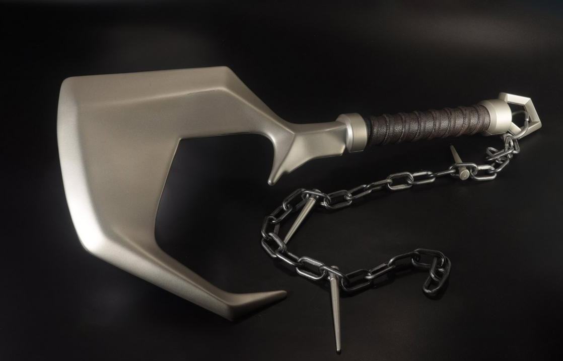 DC DIRECT 1:1 PROP REPLICA SUPERGIRL MOVIE LOBO HOOK