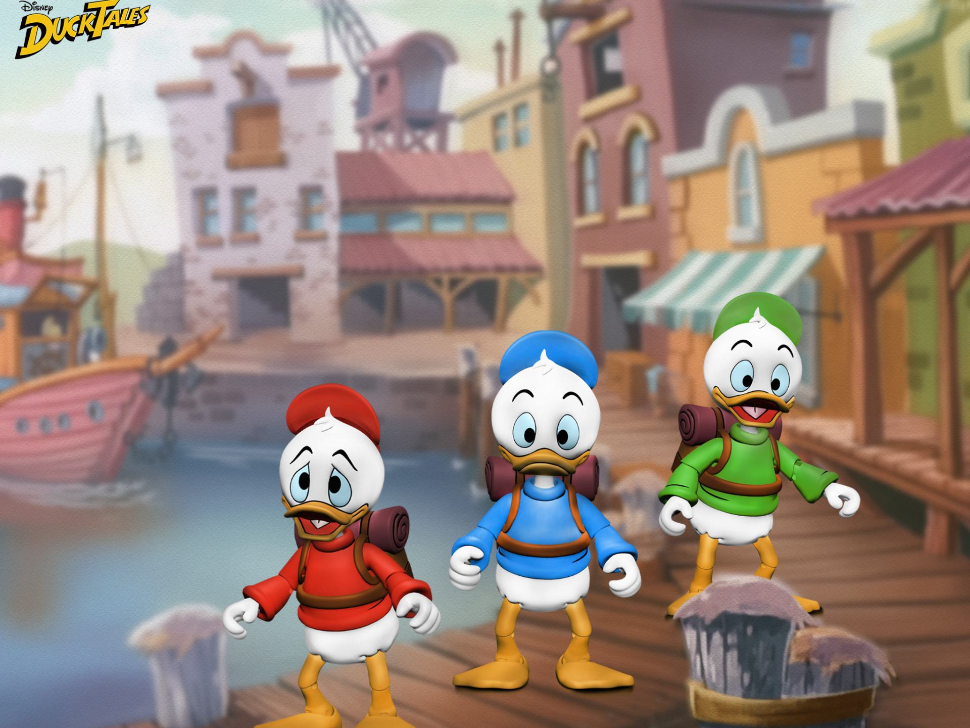 DUCKTALES HUEY DEWEY LOUIE ULTI AF 3PACK