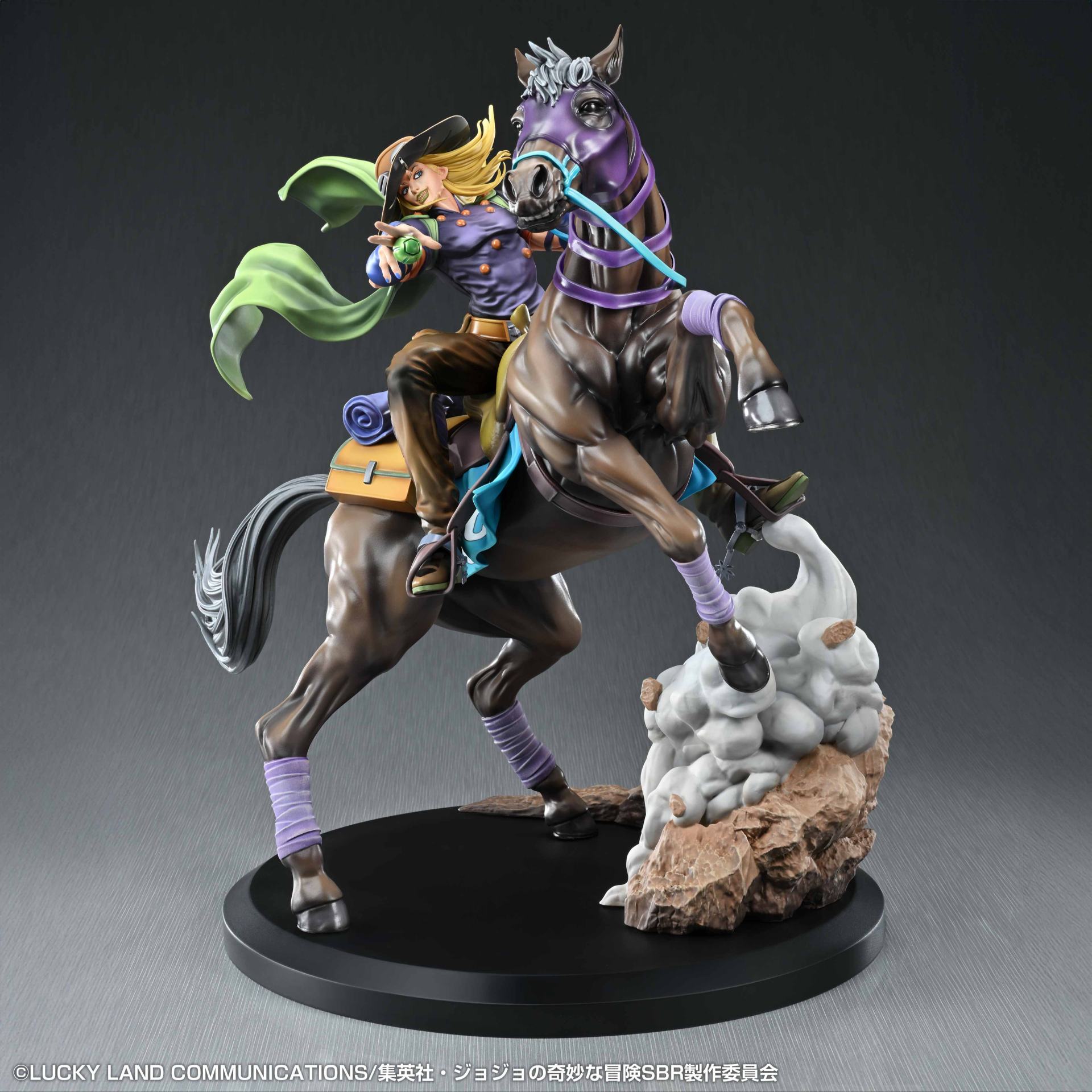 STEEL BALL RUN GYRO ZEPPELI AND VALKYRIE STATUE