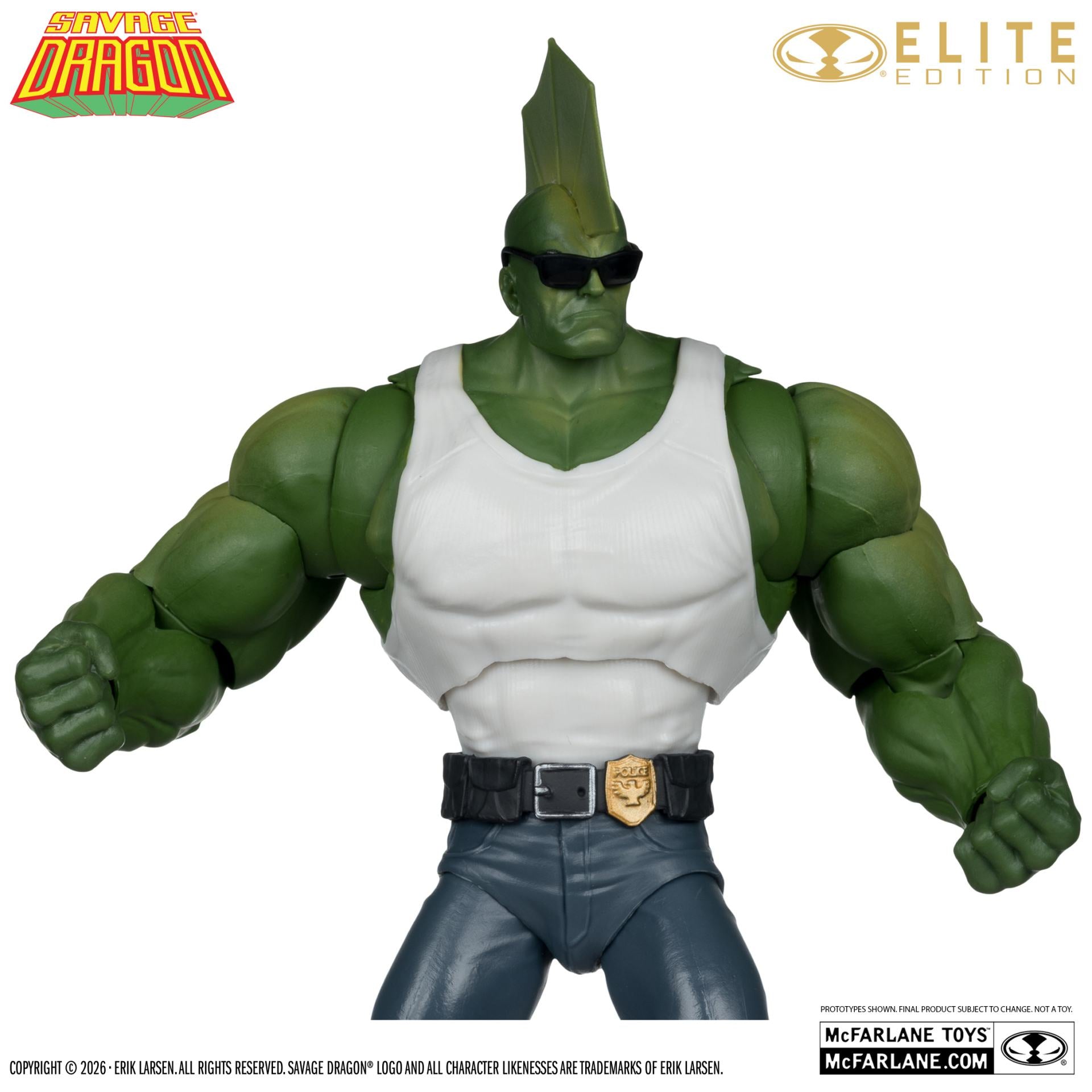 MCFARLANE ELITE EDITION SAVAGE DRAGON ACTION FIGURE