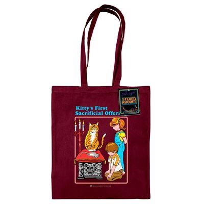 STEVEN RHODES KITTY'S FIRST OFFERING TOTE BAG