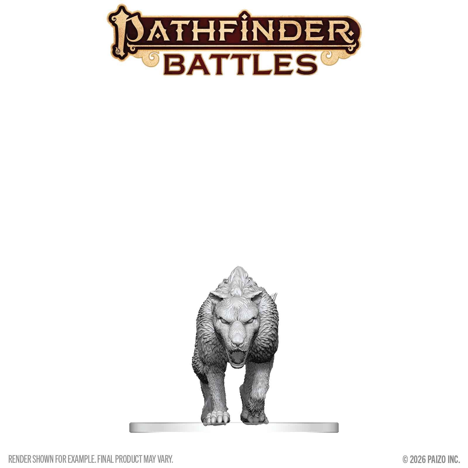 PATHFINDER BATTLES DEEP CUTS HYAENODON