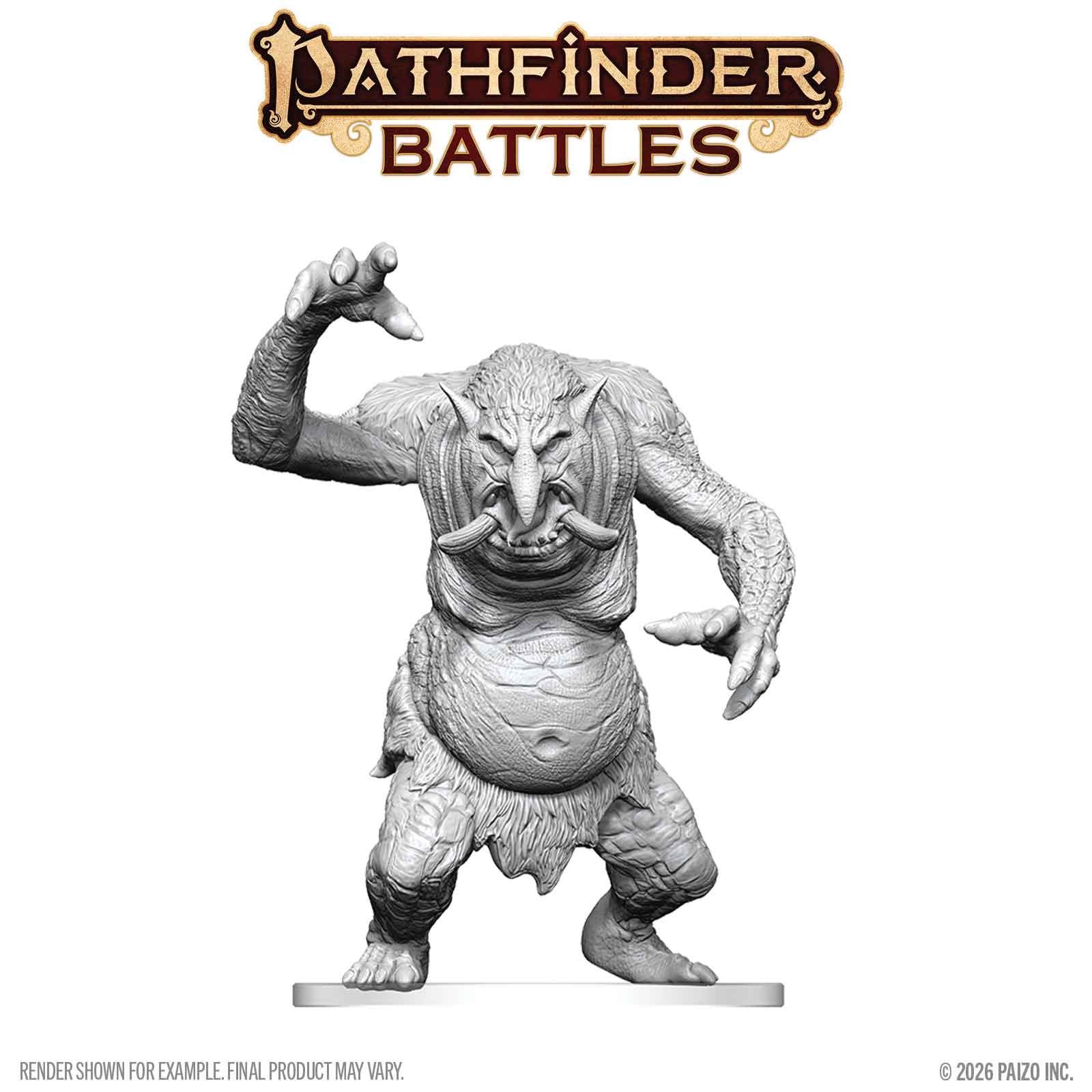 PATHFINDER BATTLES DEEP CUTS FOREST TROLL