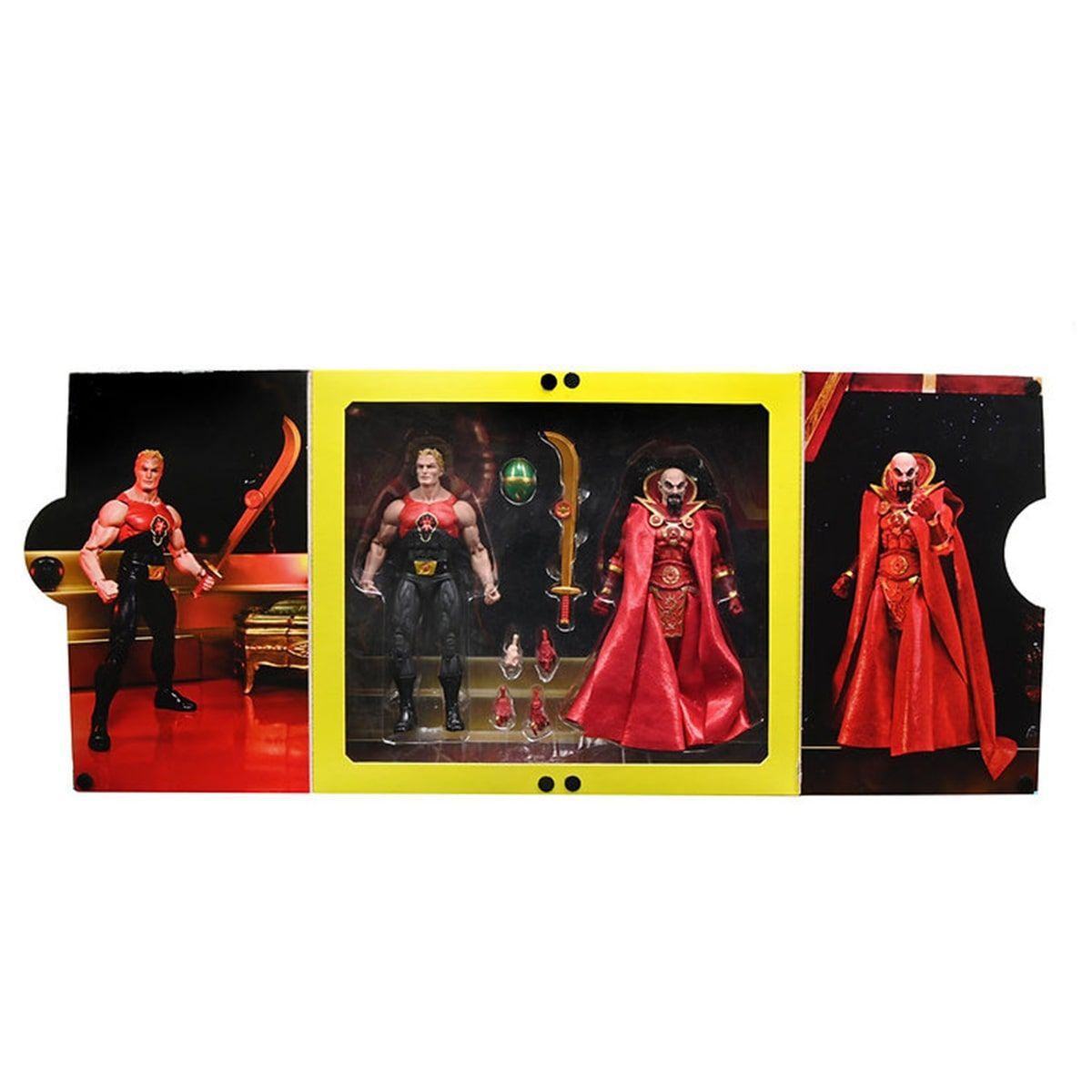 KING FEATURES FLASH GORDON & MING SDCC 2021 2-PACK ACTION FIGURE