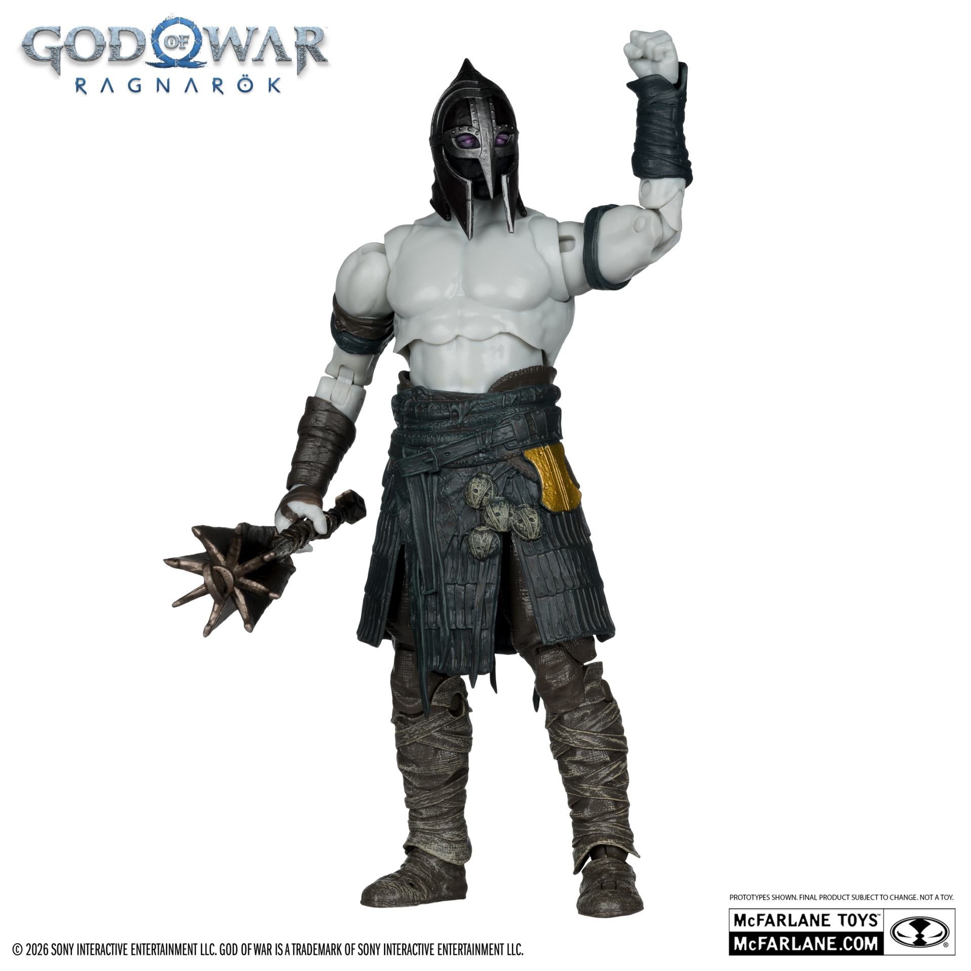 MCFARLANE GAMING EDITION 7INCH GOD OF WAR WV1 EINHERJAR FIGURE