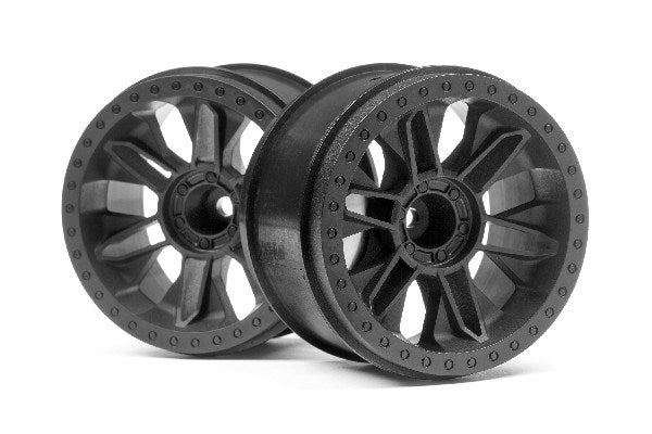 6-Shot St Wheel (Black/2Pcs)
