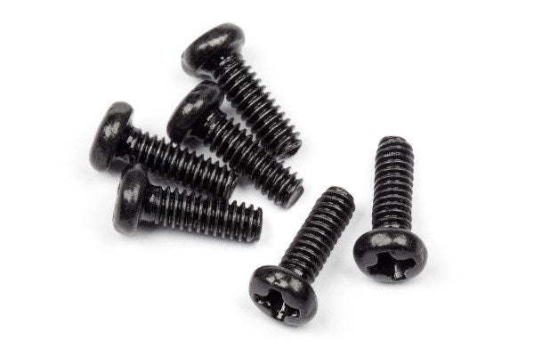 CAP HEAD SCREW M2 X 6MM 6PCS