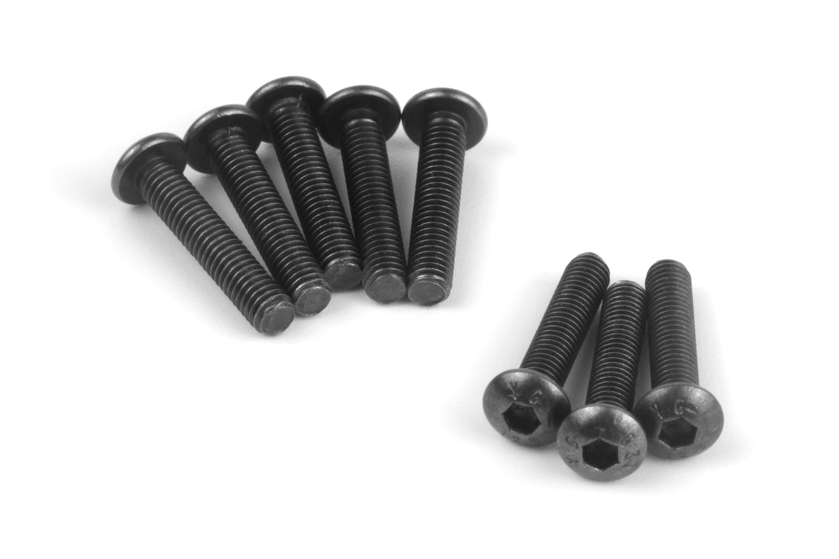 Button Head Screw M3x15mm (Hex/Socket/8pcs)