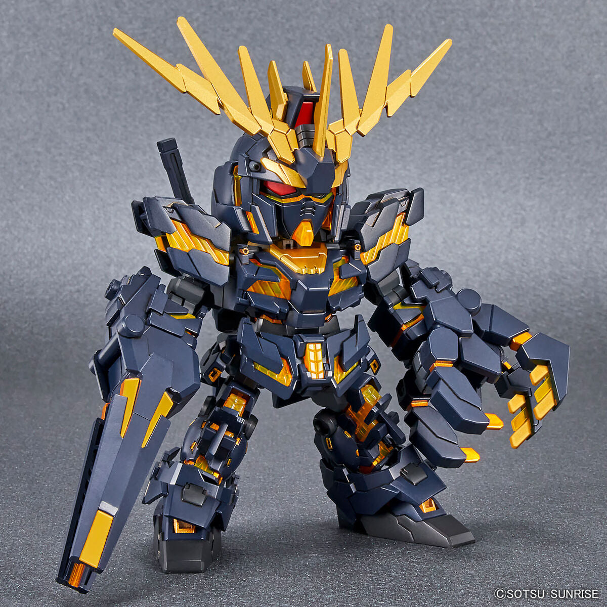 SD Gundam Cross Silhouette Unicorn Gundam 02 Banshee (Zerstörungsmodus) & Banshee Norn Teileset