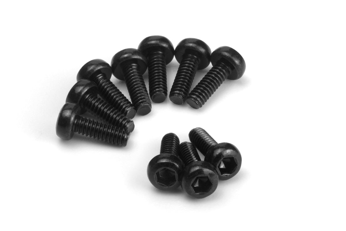 Button Head Screw M1.7x5mm (Hex Socket/10pcs)