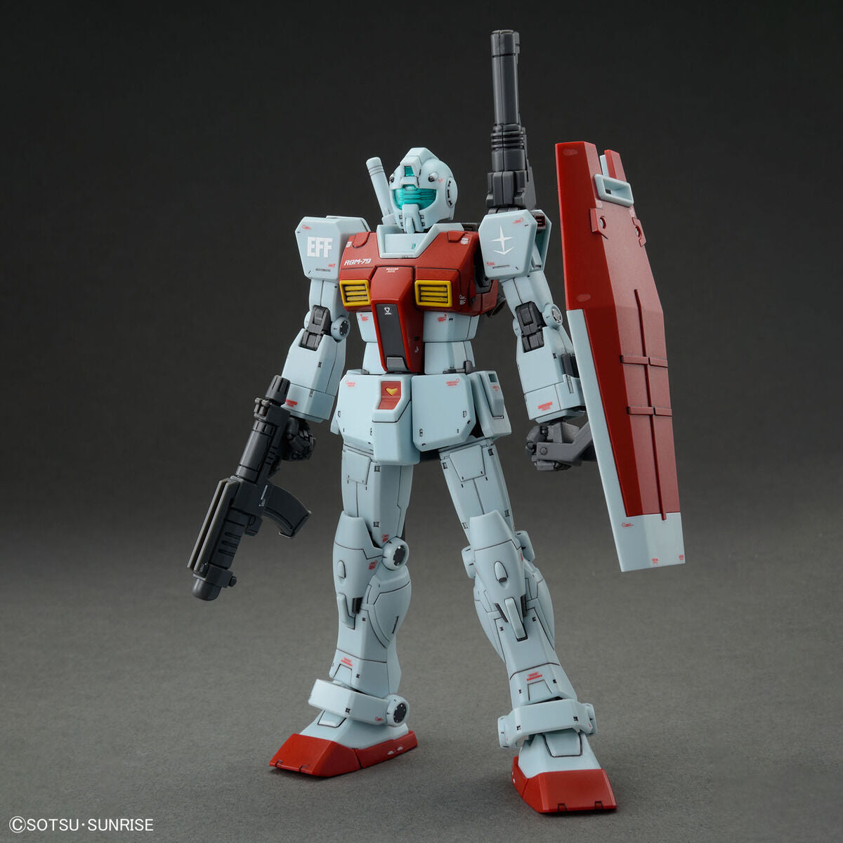 HG RGM-79 GM (Schulterkanone/Raketenkapsel) 1/144