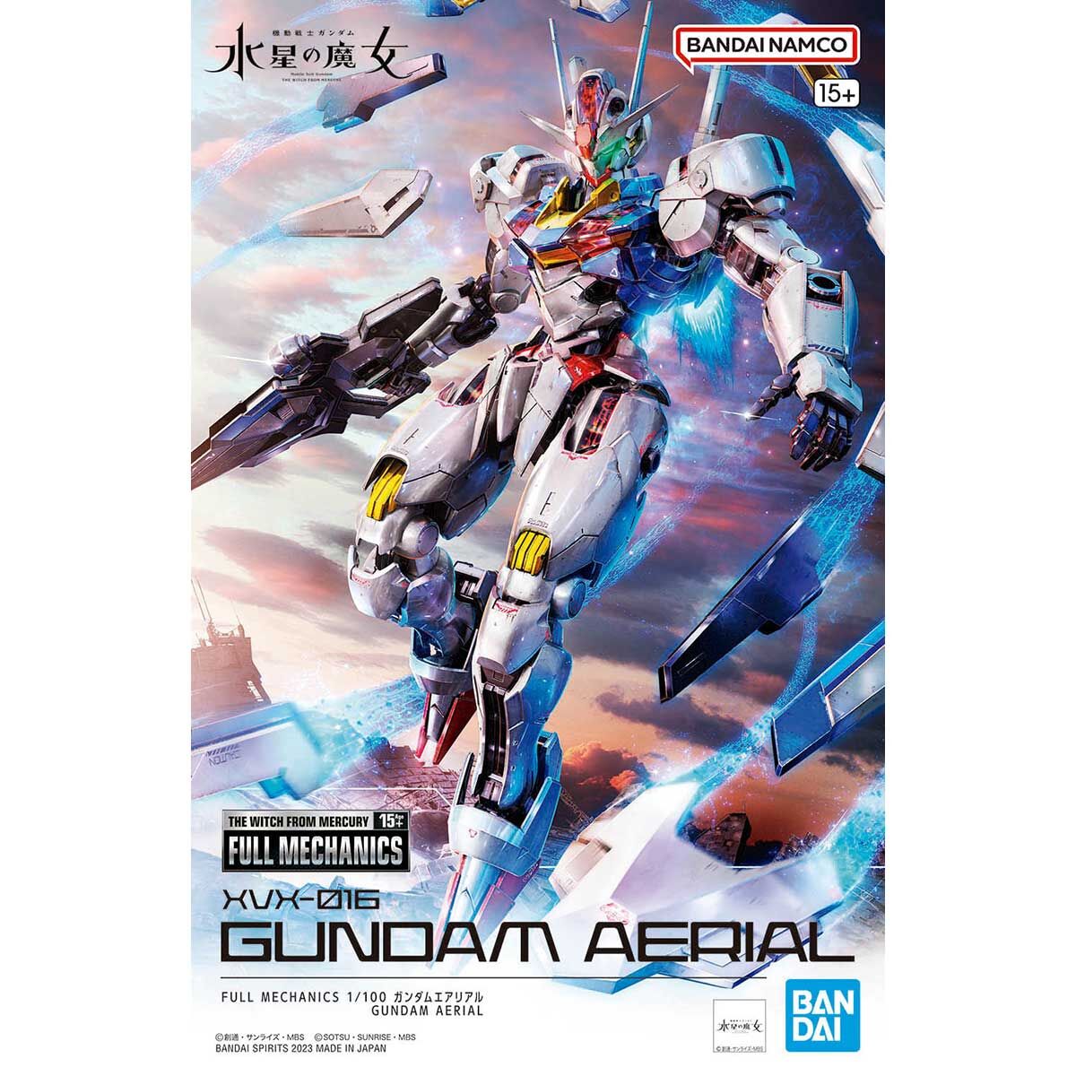 Gundam Aerial VOLLSTÄNDIGE MECHANIK 1/100
