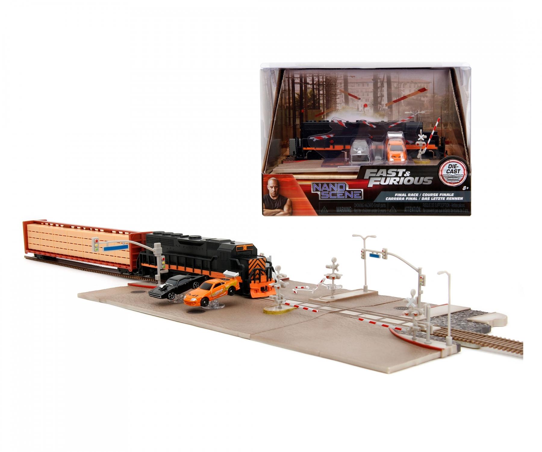 FAST & FURIOUS - NanoScene Train Diorama