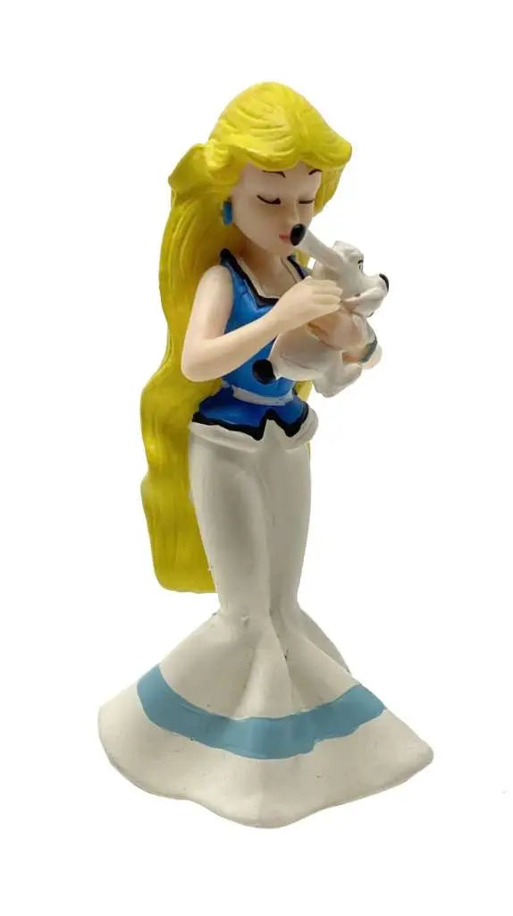 ASTERIX FALBALA WITH DOGMATIX FIGURE
