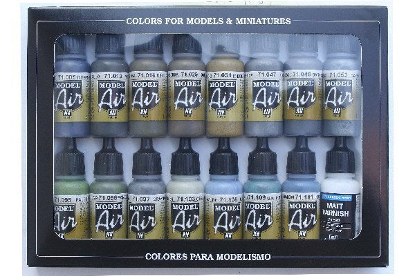 Model Air WWII British RAF & FAA color set 16x17ml