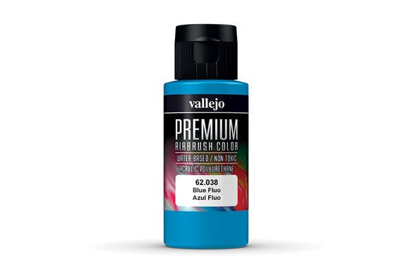 Premium color blue fluorescent 60ml
