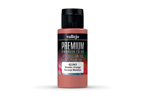 Premium color metallic orange 60ml