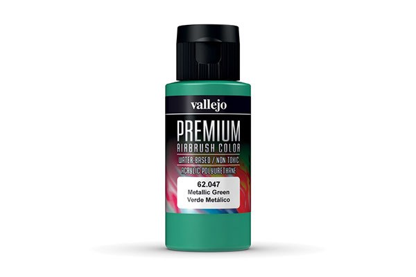 Premium color metallic green 60ml