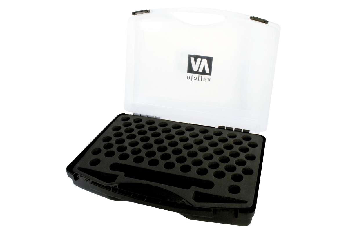 Plastic suitcase - empty for 80 bottles 18ml
