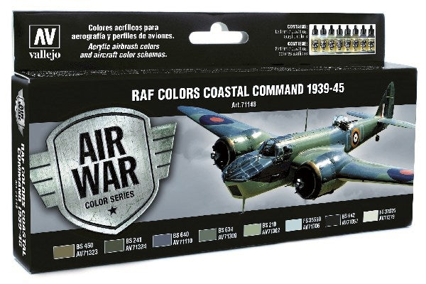 Model Air set Coastal Command 1939-45, 8x17ml