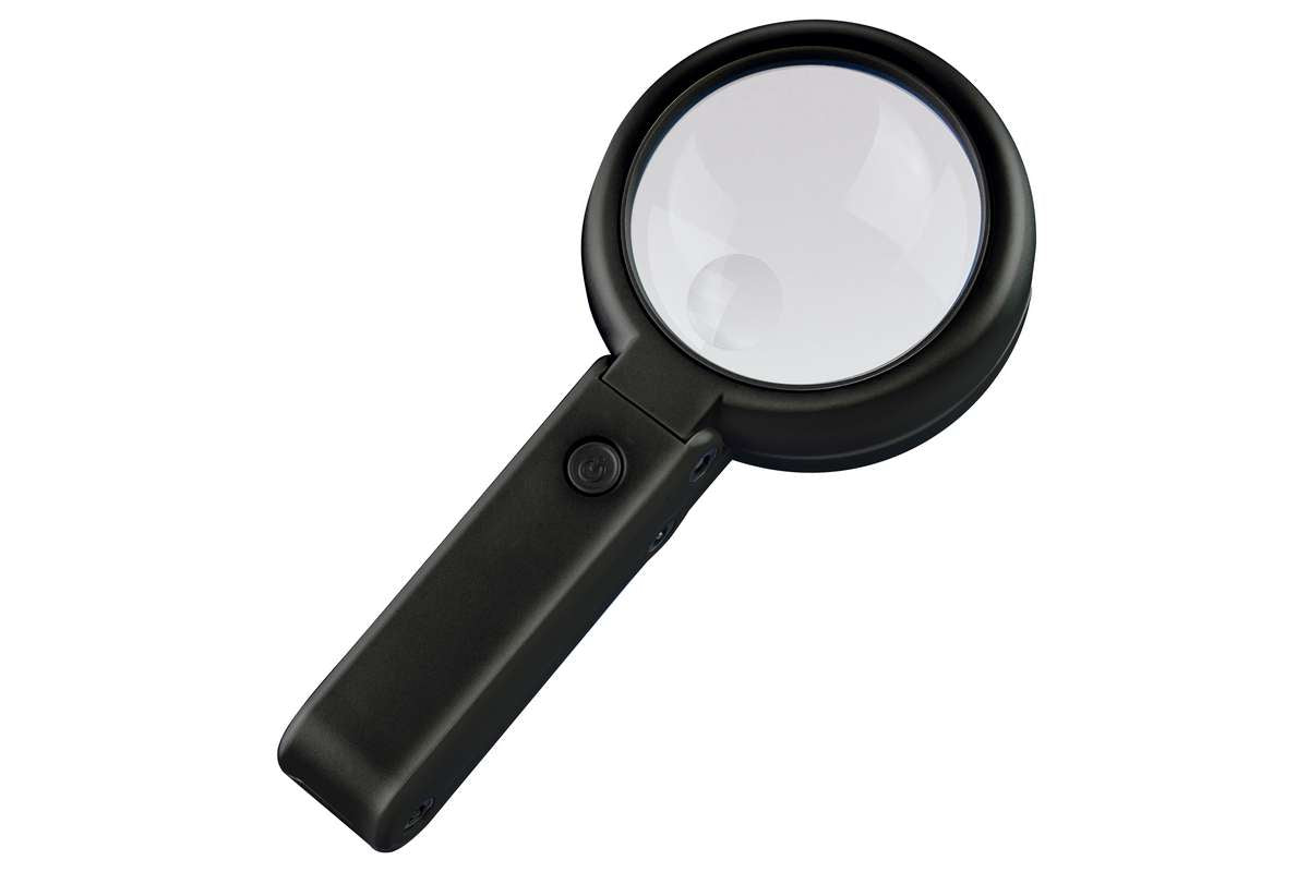 Lightcraft foldable LED magnifier (w/inbult stand)