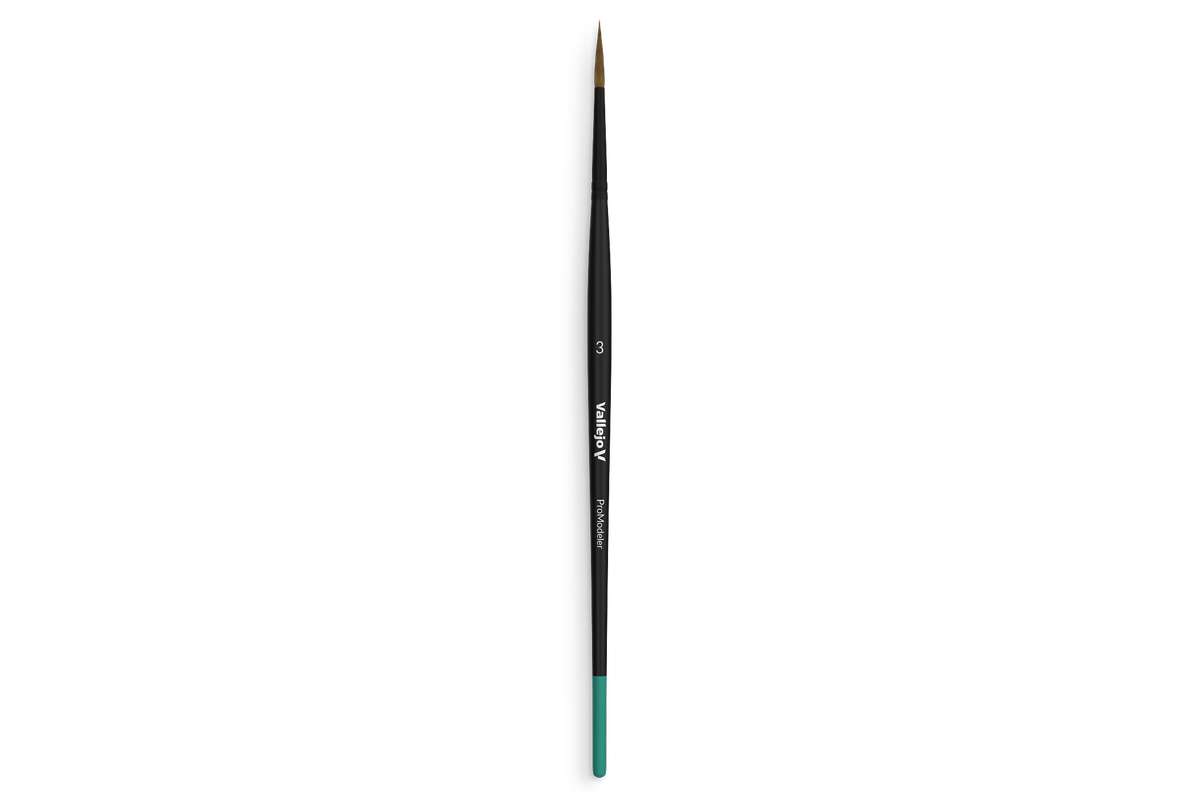 Brush round natural hair No. 3