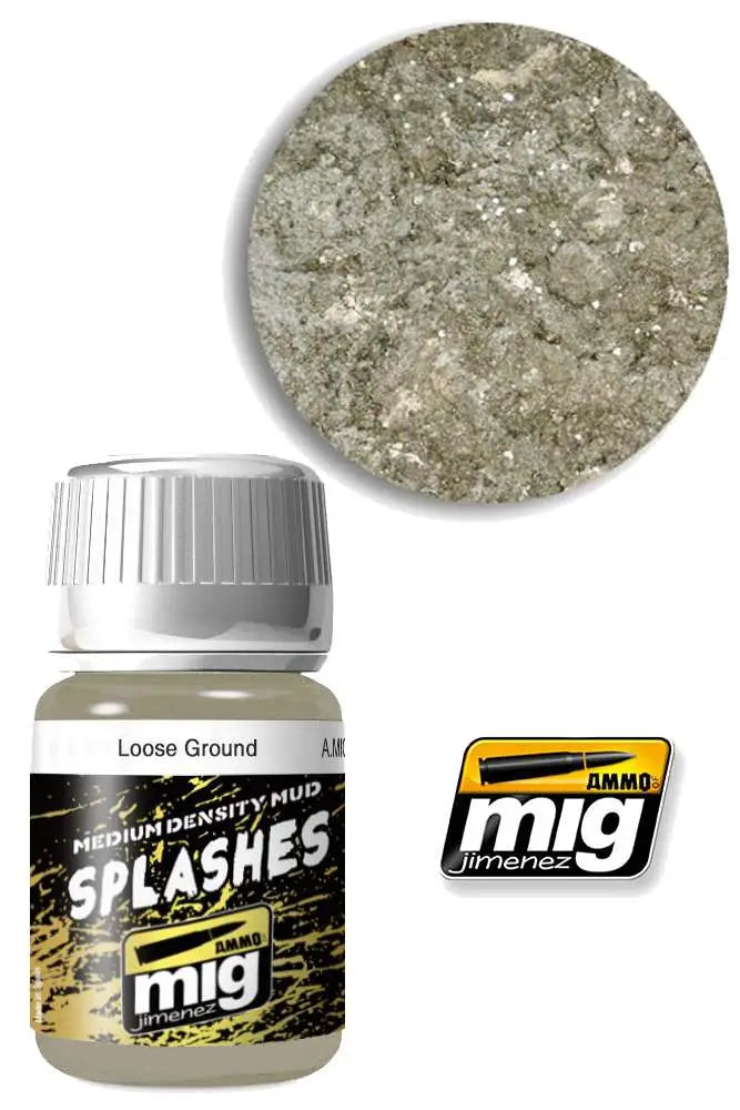 SPLASHES & MUD TEXTURE LOOSE GROUND 1752