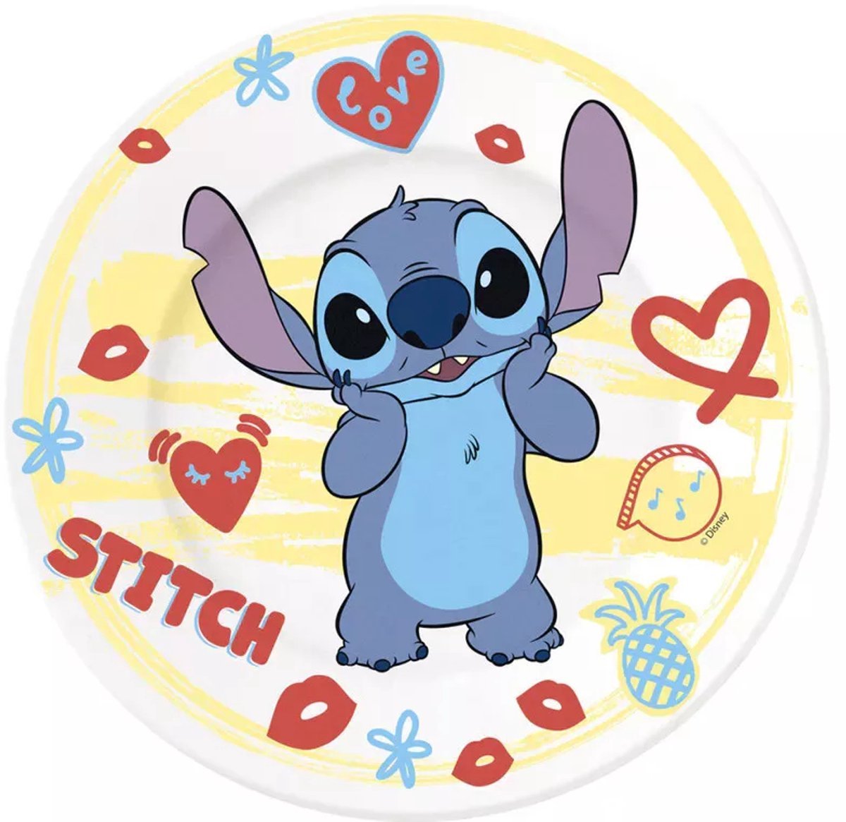 STITCH - Set de Vaisselle - Mug 325ml + Bol + Assiette 3pc