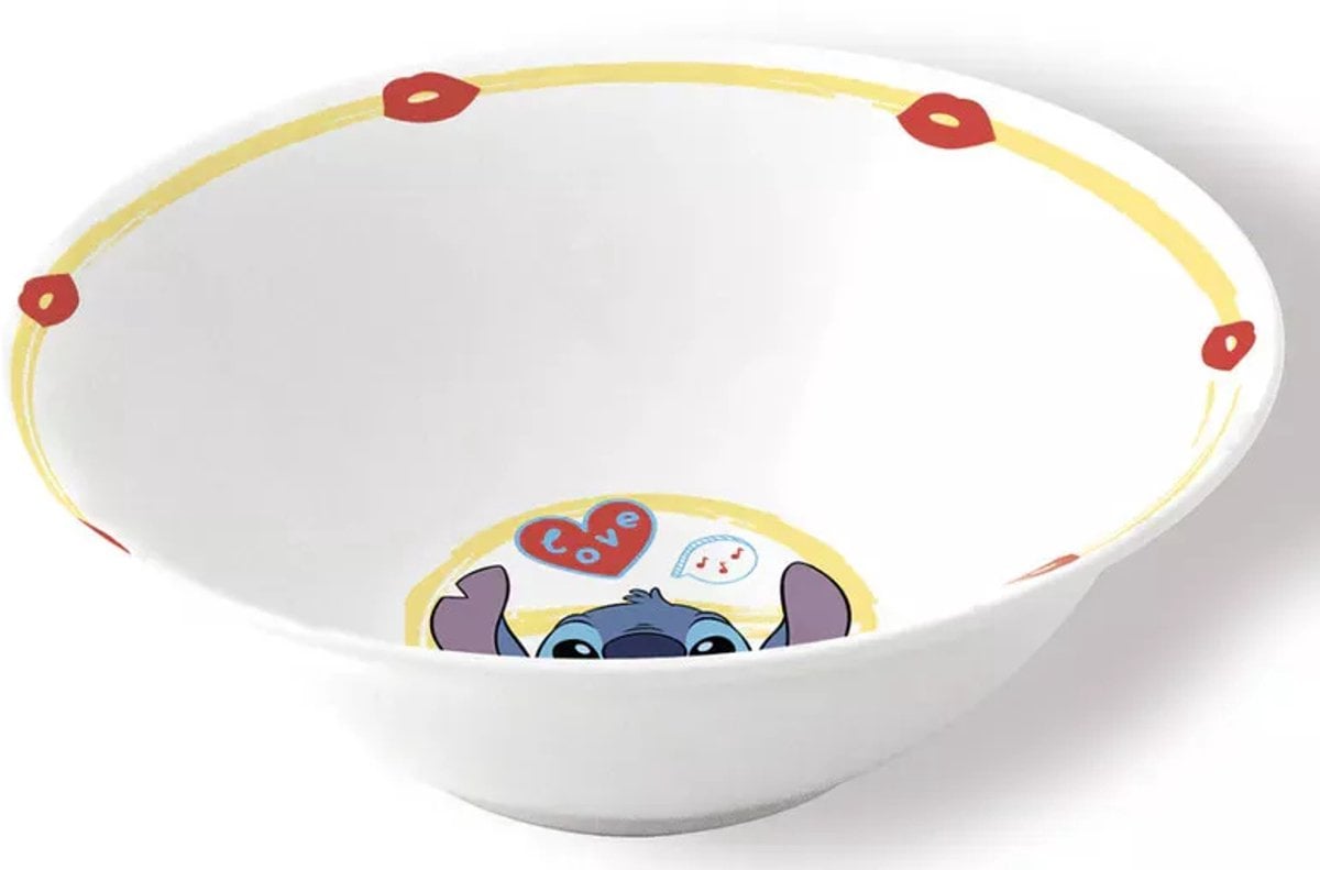 STITCH - Set de Vaisselle - Mug 325ml + Bol + Assiette 3pc
