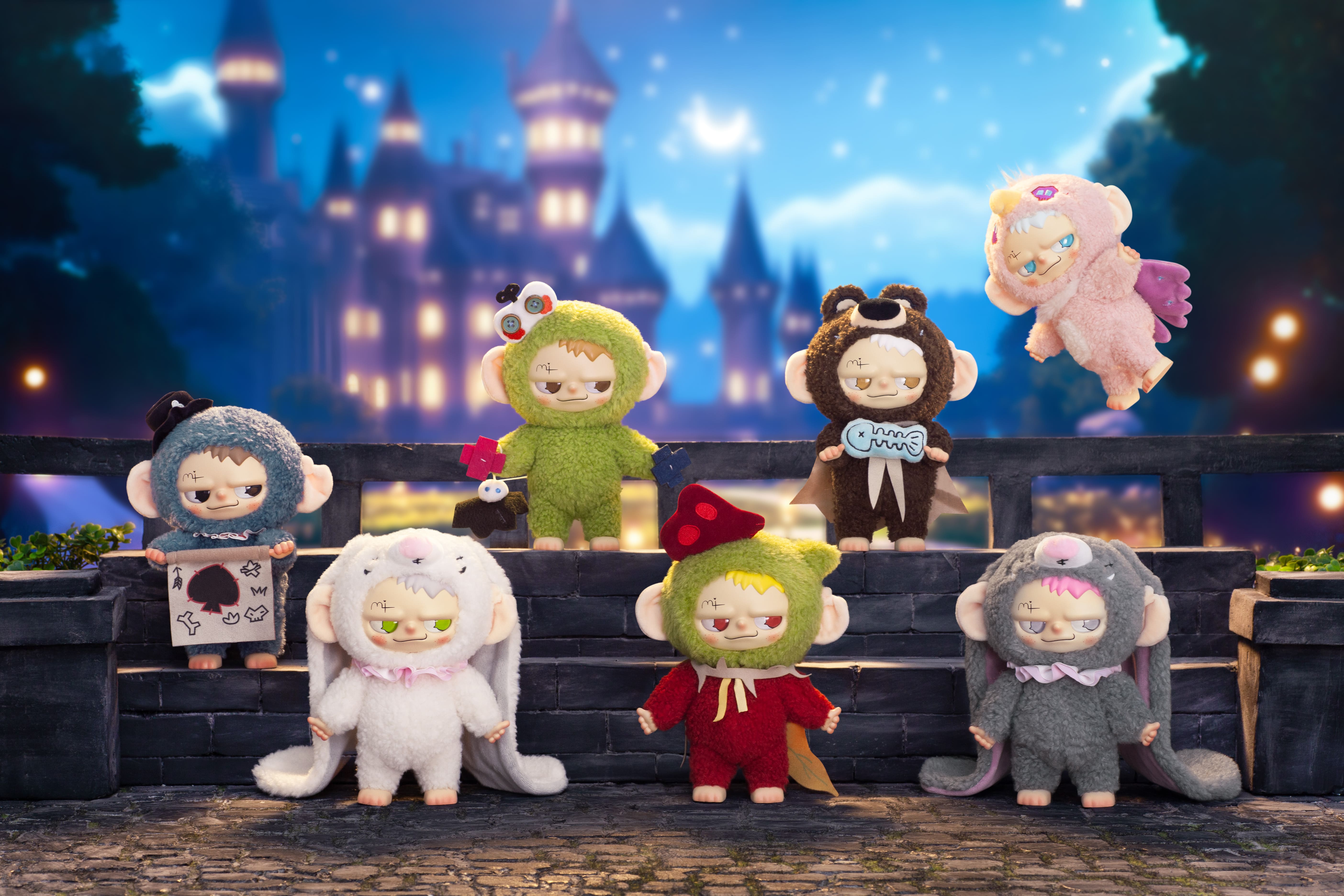 PITENAUGHT - Elf - Display of 6 Plushs 17cm - Mystery Box