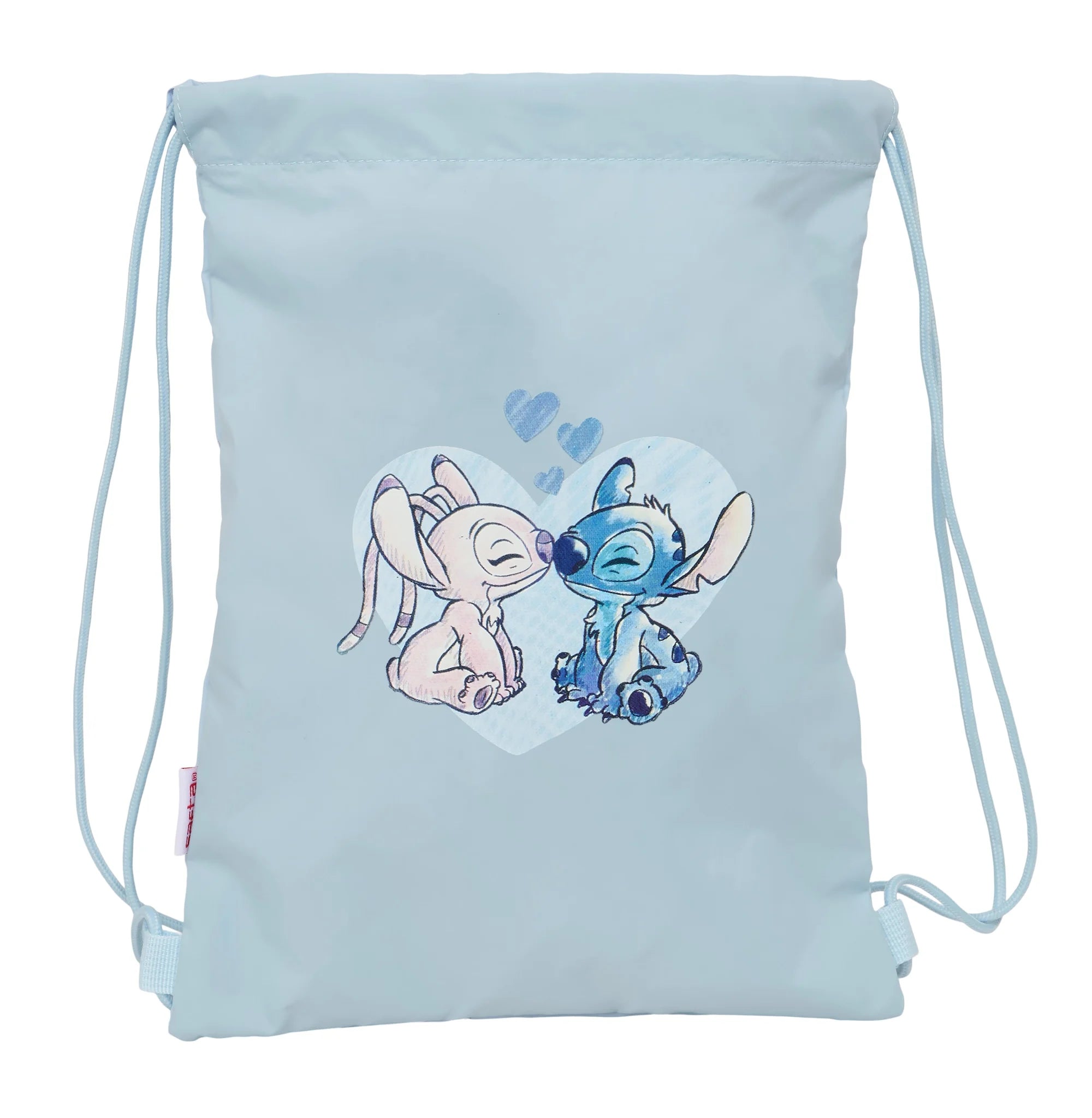STITCH & ANGEL - Ohana - Gym Bag '34x26x1cm'