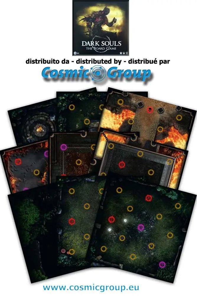 DARKSOULS TBG:DARKROOT & IRON KEEP TILES