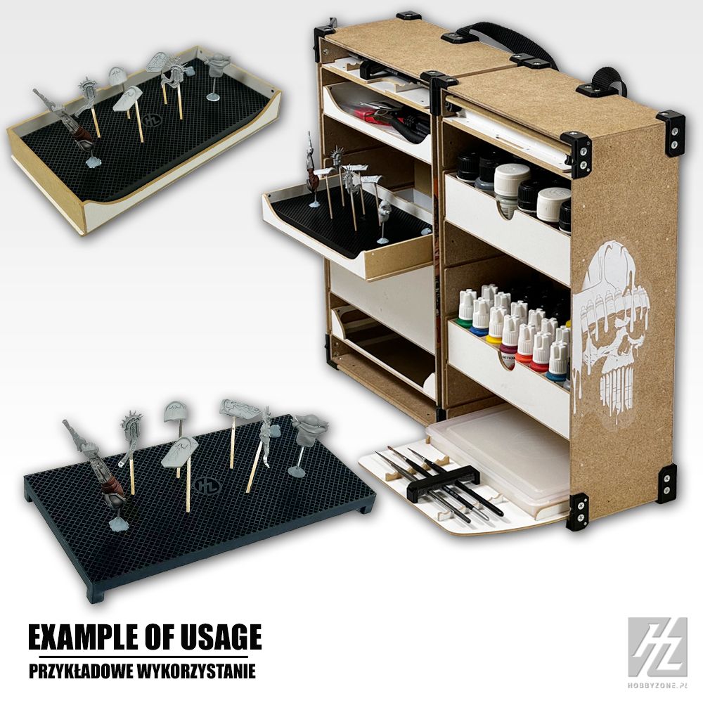 HobbyZone Tragbare Hobby-Station – WIP-Einsatz – opi05