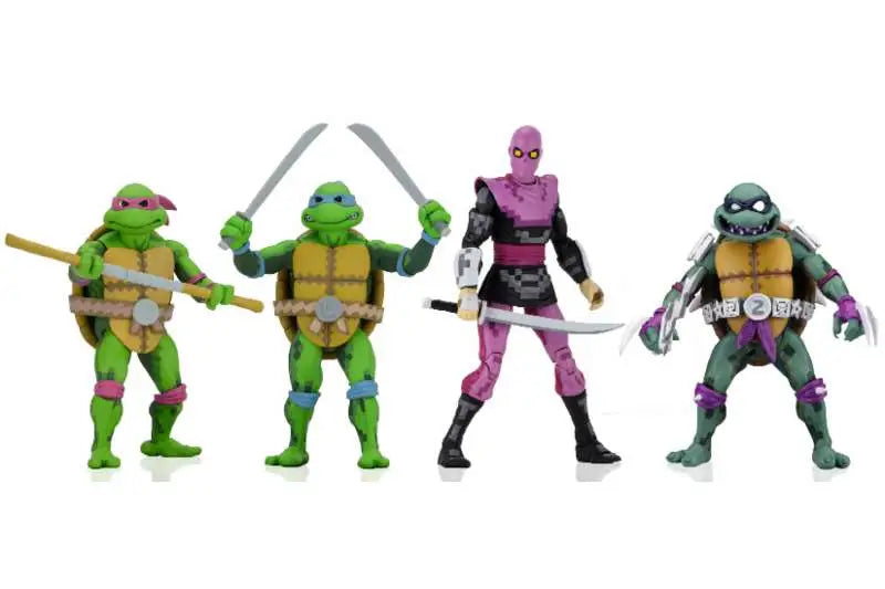 TMNT TURTLES IN TIME SERIES 1 SET (4)